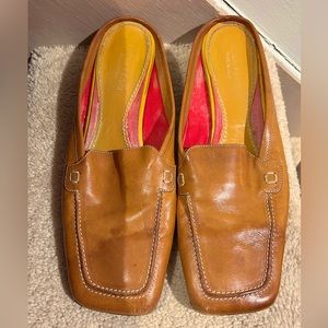 Paola Ferri leather mules, 10